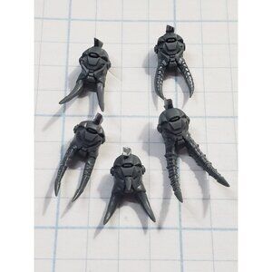Warhammer 40k Chaos Space Marines Bits CTS Terminator Long Tusks Heads x5